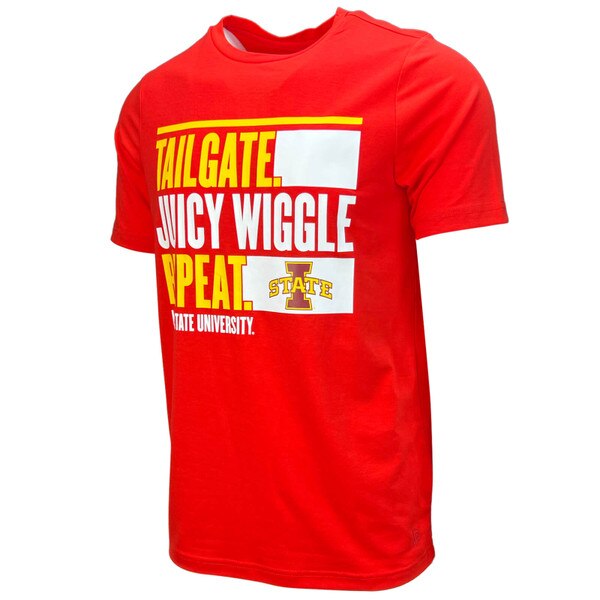 Authentic Brand Juicy Wiggle Repeat I-State Cardinal T-Shirt